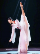 被唐诗逸如许尖舞者用肢体言语复刻出来 